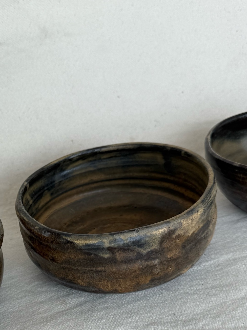 Handmade Nesting ceramic bowls, hand crafted Good Condition $200 USD - Picture 4 of 9